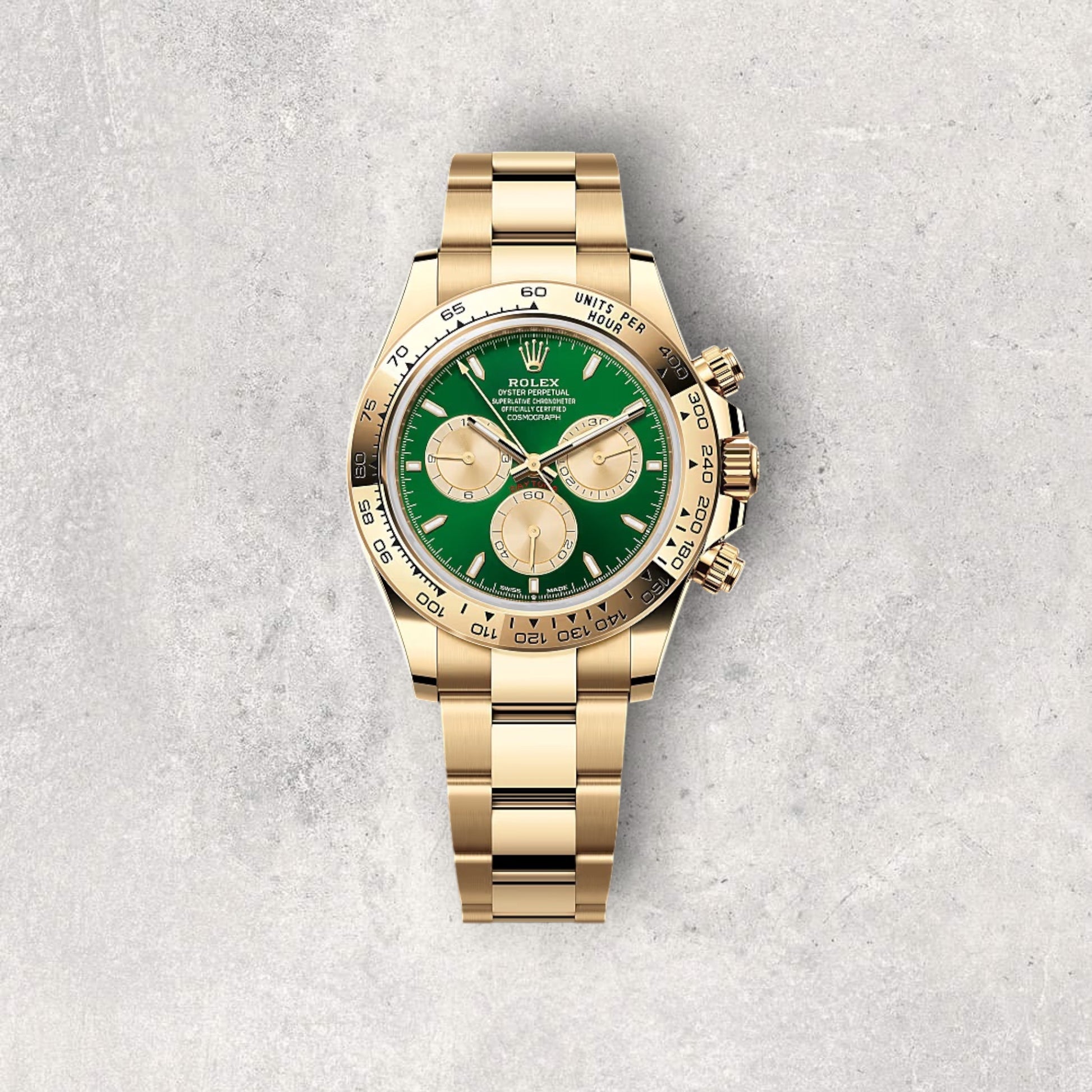 Rolex Daytona Yellow Gold Green Dial 116508 "The New John Mayer"