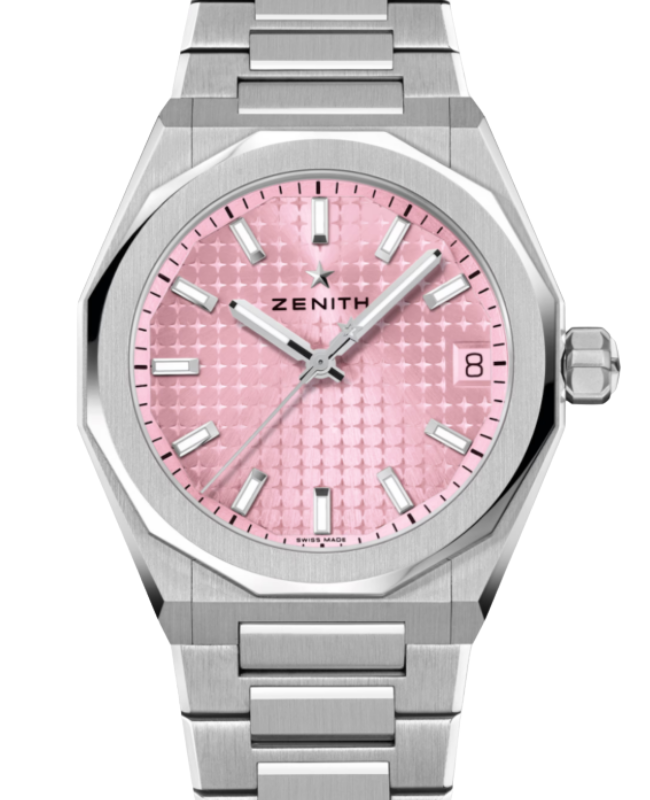 Zenith Defy Skyline 36mm Pink Dial Steel | Bizak – Bizak & Co.