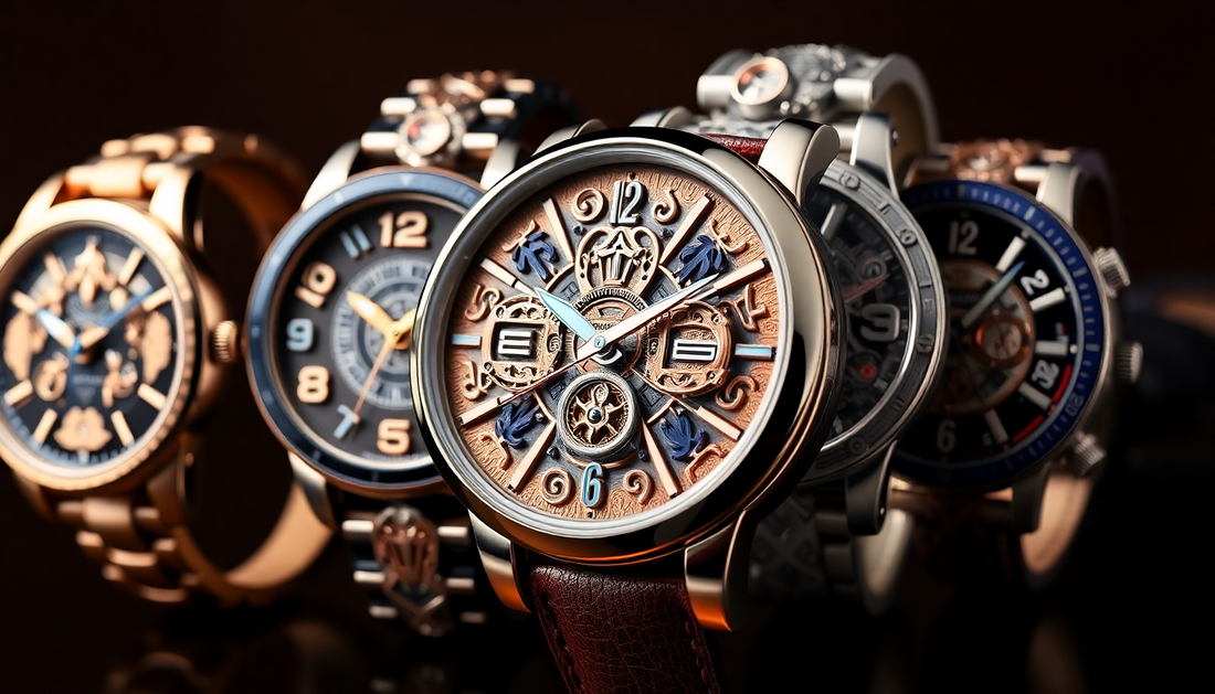 The Playful Elegance of Swiss Watchmaking: Unmasking the Quirks and Charms of Rolex, Patek Philippe, Audemars Piguet, and Richard Mille in a Wry Jerome-Inspired Style