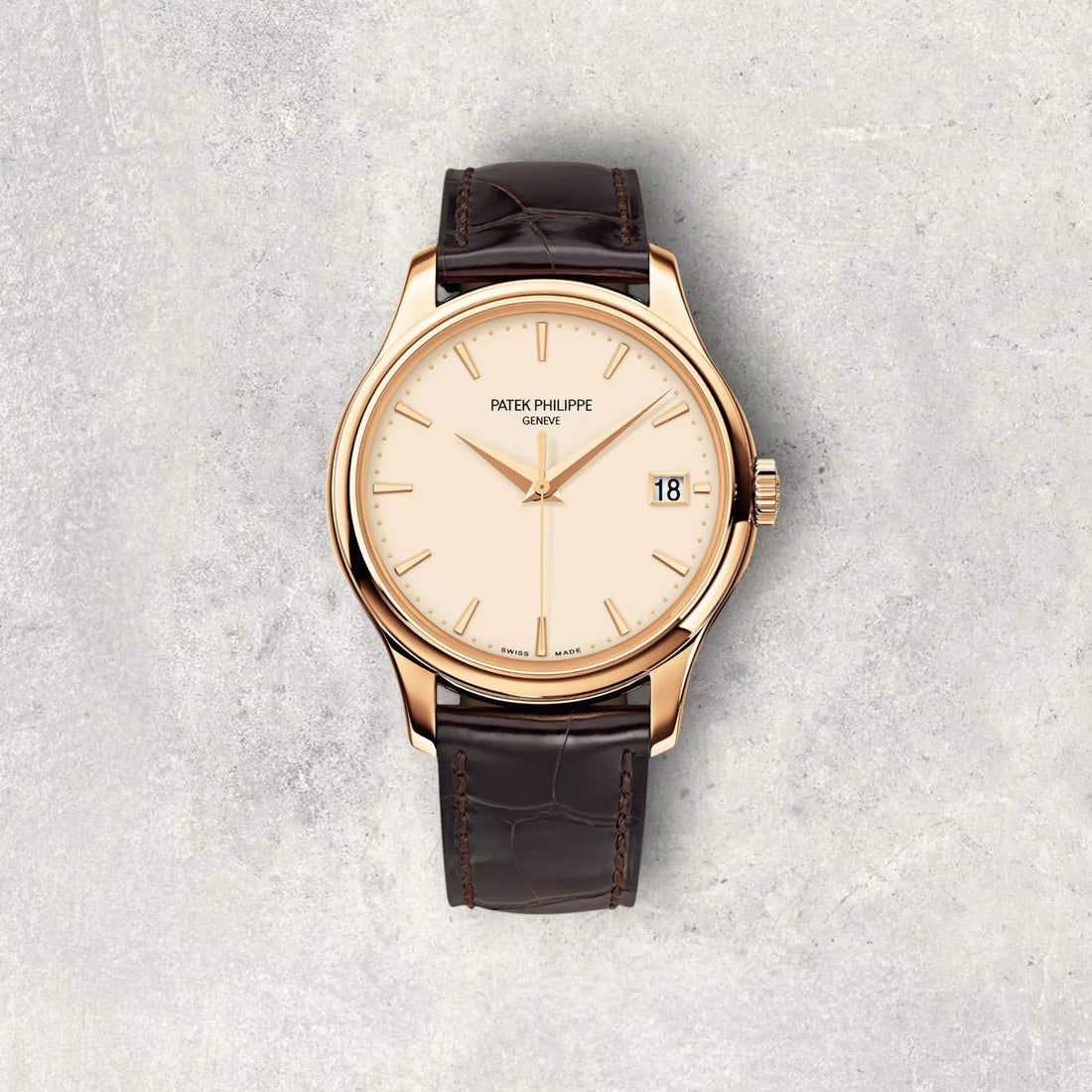 Patek Philippe Calatrava 5227R-001 Ivory Dial Rose Gold