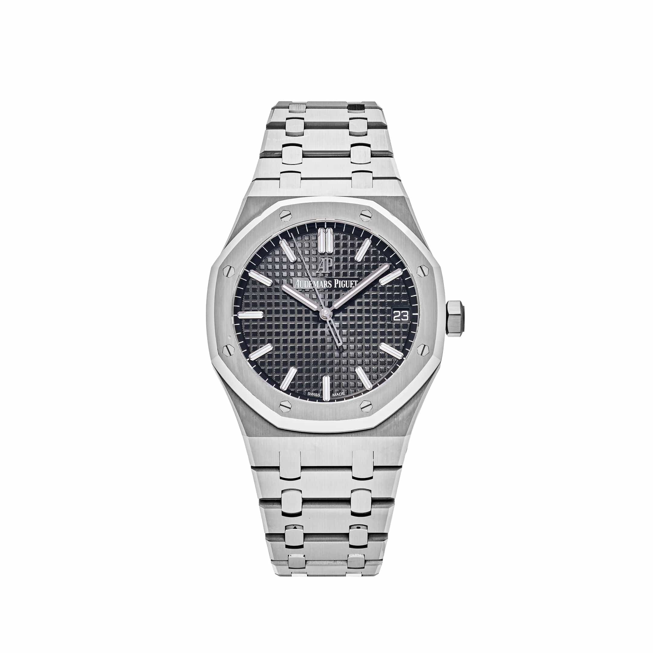 Audemars Piguet watch price guide July 2026 — luxury watch on a dark studio surface illustrating current AP watch prices at Bizak &amp; Co.