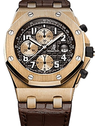 Audemars Piguet Offshore Yellow Gold Brown Dial "Arnold Schwarzenegger" 26007BA.OO.D088CR.01