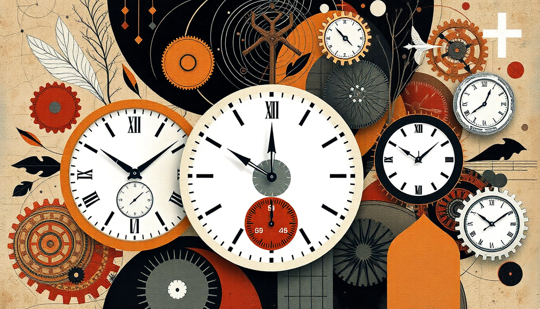 The Quirky Elegance of Swiss Horology: Unveiling the Artistic Wit of Rolex, Patek Philippe, Audemars Piguet, and Richard Mille in a Jerome-Inspired Portrait