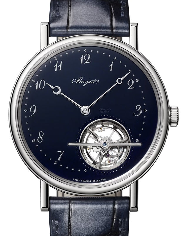 Breguet Classique Tourbillon Extra-Plat 5367 Platinum 41mm/Leather Blue Dial 5367PT/2Y/9WU