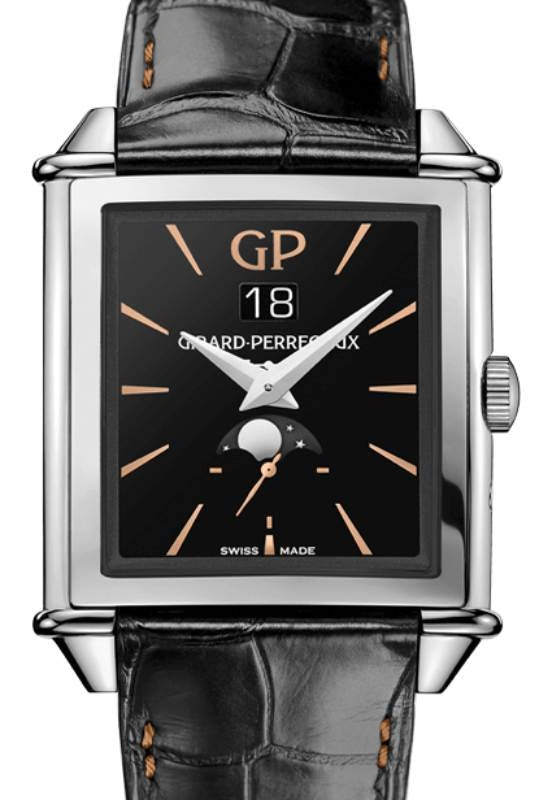 Girard Perregaux Vintage 1945 Infinity Edition Steel Onyx Dial 25882-11-631-BB6B