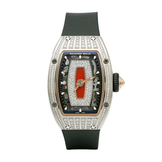 Richard Mille 40 mm RM07-01MED White Gold/Diamonds Automatic