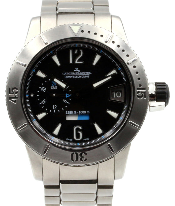 Jaeger-LeCoultre Master Compressor Diving 160.T.05 Black Titanium GMT