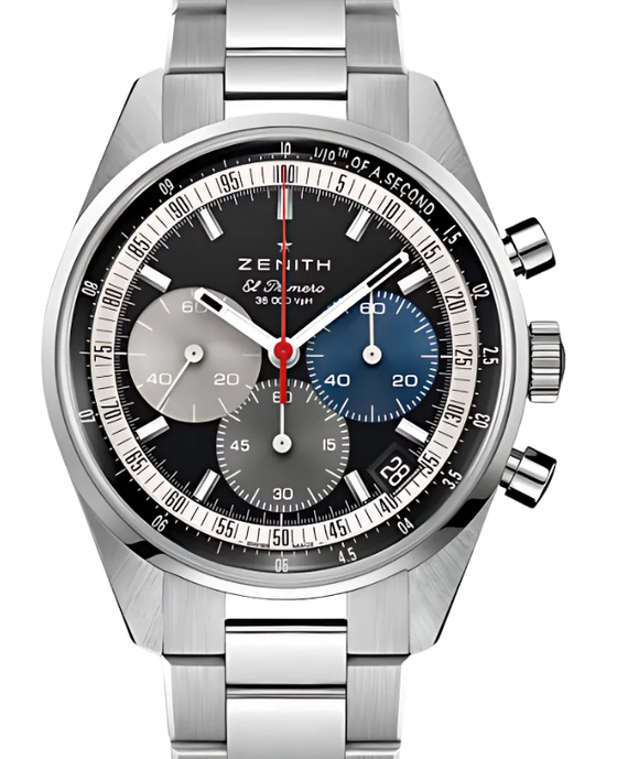 Zenith Chronomaster Original Steel 38mm Matte Black Dial 03.3200.3600/22.M3200 - BRAND NEW