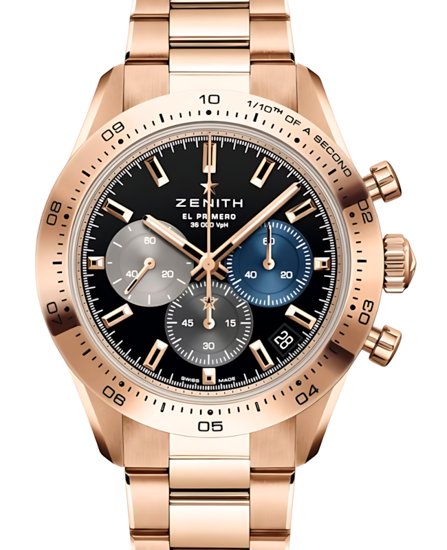 Zenith Chronomaster Sport El Pimero Rose Gold 41mm Black Dial 18.3101.3600/21.M3100