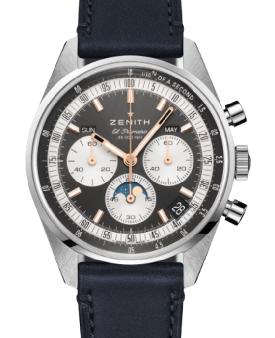Zenith Chronomaster Original Steel 38mm Slate-Grey Dial 03.3400.3610/39.C910 - BRAND NEW