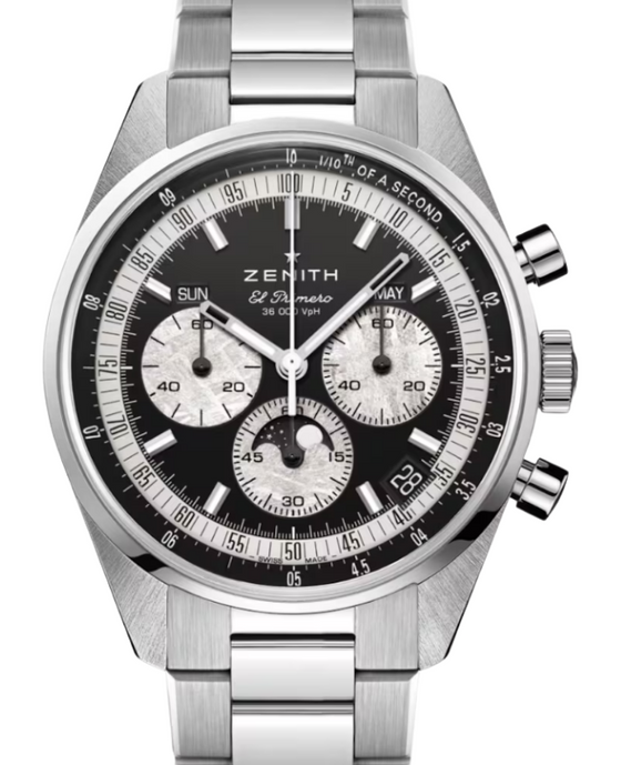 Zenith Chronomaster Original Triple Calendar Hodinkee Steel 38mm Black Dial 03.3401.3610/21.M3200 - BRAND NEW