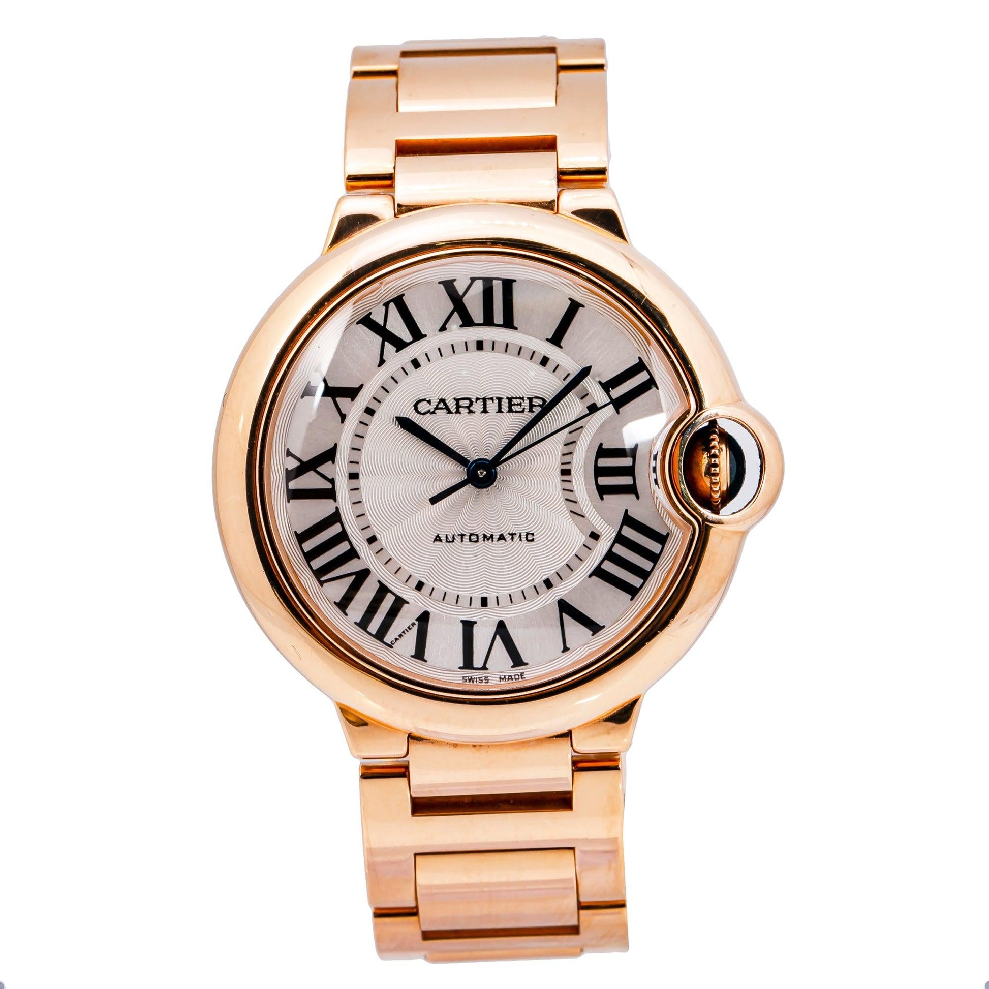 CARTIER W69004Z2 BALLON BLEU DE CARTIER 36mm PINK GOLD BRAND NEW