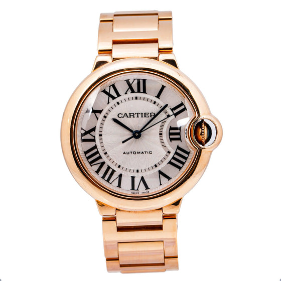 CARTIER W69004Z2 BALLON BLEU DE CARTIER 36mm PINK GOLD BRAND NEW