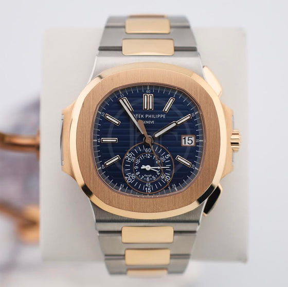 Patek Philippe Nautilus 40.5 mm 59801AR001 Steel/Rose Gold Blue