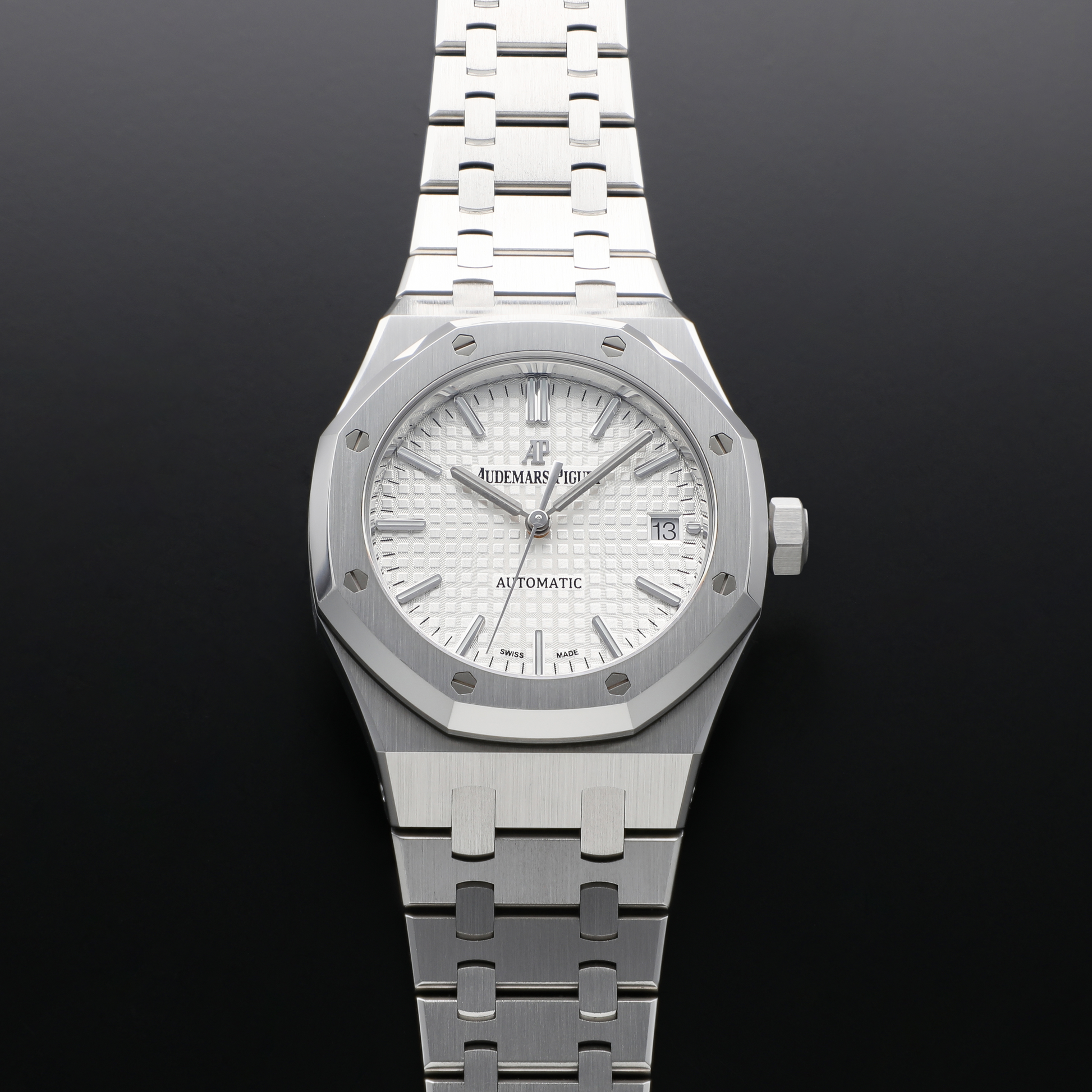Audemars Piguet Royal Oak 37 mm 15450ST.OO.1256ST.01 Steel White