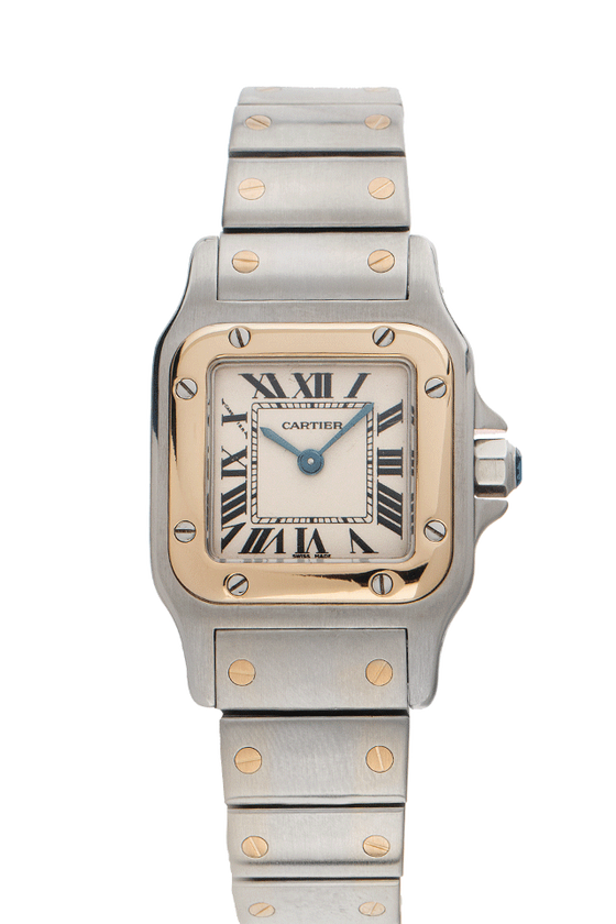 CARTIER W20012C4 SANTOS DE CARTIER GALBEE STAINLESS STEEL BRAND NEW