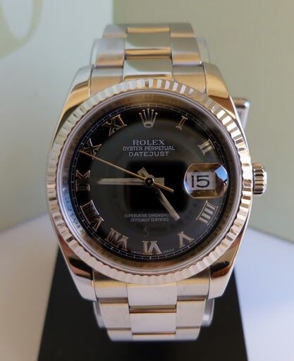 Rolex Datejust 36 mm 10012 Steel Black