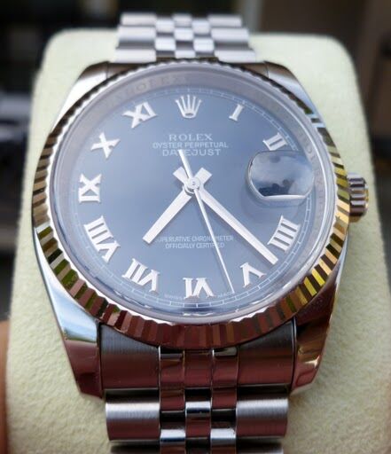 Rolex Datejust 36 mm 10025 Steel Black
