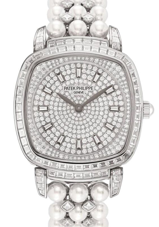 Patek Philippe Gondolo 7042/100G-001 Haute Joaillerie Diamond Pave Dial White Gold/Diamonds
