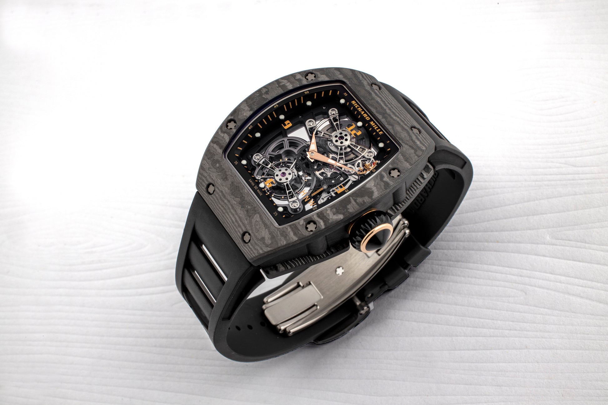 Richard Mille Manual Winding Tourbillon Carbon TPT RM 17-01 - BRAND NEW