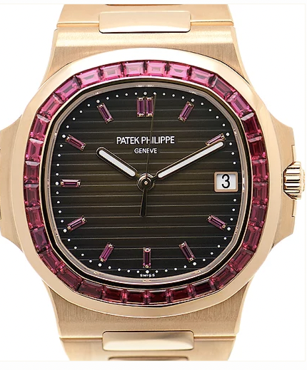 Patek Philippe Nautilus 40 mm 5723/112R Rose Gold Black/Golden