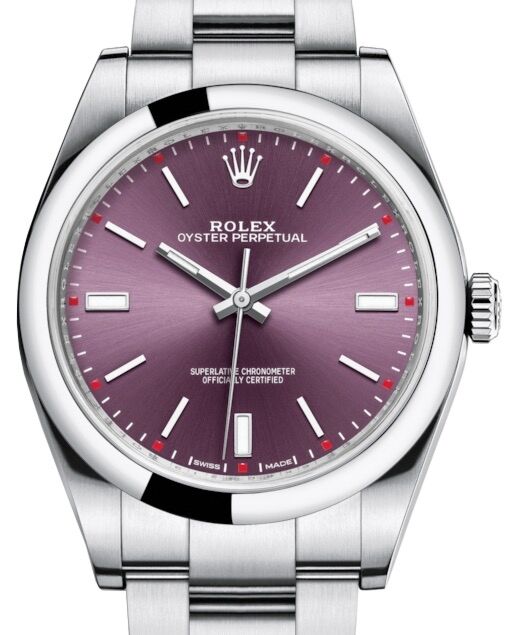 Rolex Oyster Perpetual 39 mm 114300RGO Steel Luminous