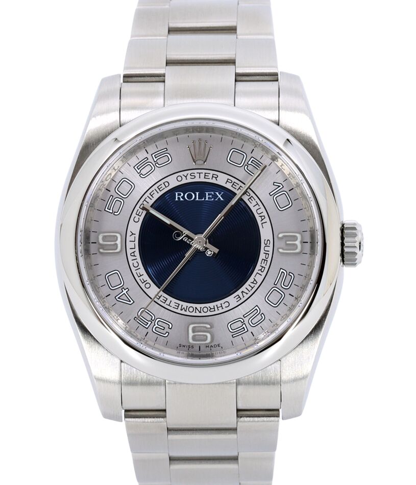 Rolex Oyster Perpetual 36 36 mm 116000-SVBCDO Steel Luminous