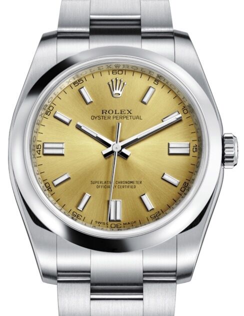 Rolex Oyster Perpetual 36 36 mm 116000WGS Steel Luminous