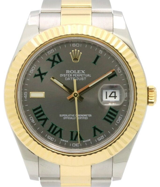 Rolex Datejust II 41 mm 116333SRO1 Steel/Yellow Gold Slate