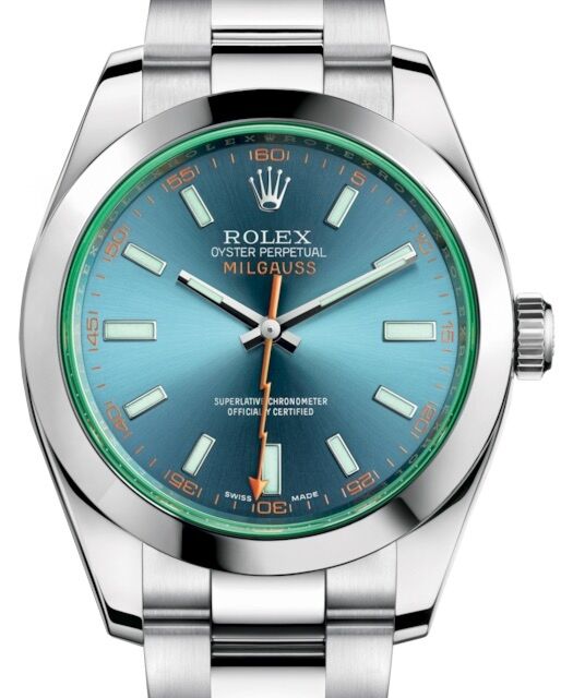 Rolex Milgauss 40 mm 116400GVB Steel Blue