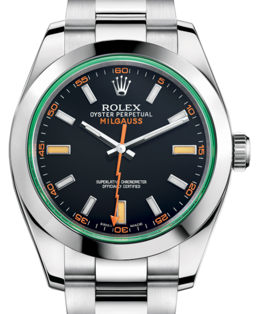 Rolex Milgauss 40 mm 116400GV Steel Black