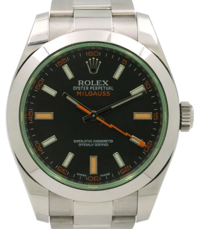 Rolex Milgauss 40 mm 116400gv1 Steel Black