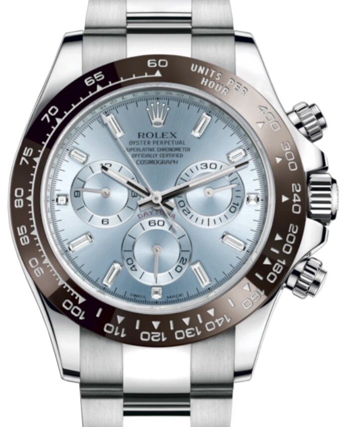 Rolex Cosmograph Daytona 40 mm 116500LNBC Steel Luminous
