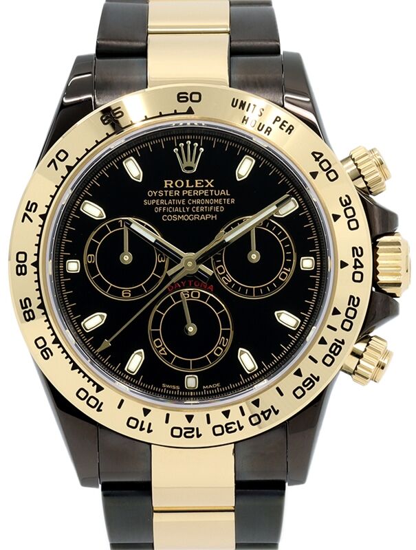 Rolex Cosmograph Daytona 40 mm 116503BLKDLC Steel/Yellow Gold Luminous