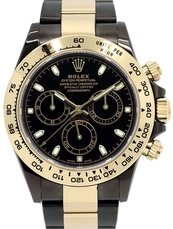 Rolex Cosmograph Daytona 40 mm 116503BLKDLC Steel/Yellow Gold Luminous
