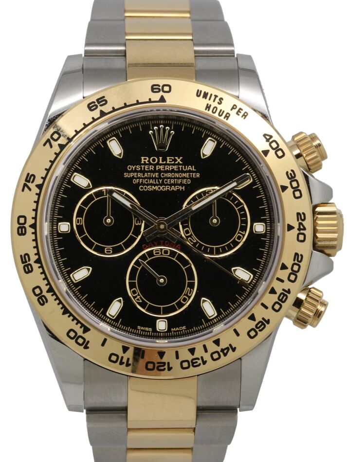 Rolex Cosmograph Daytona 40 mm 116503BLKSO1 Steel/Yellow Gold Luminous