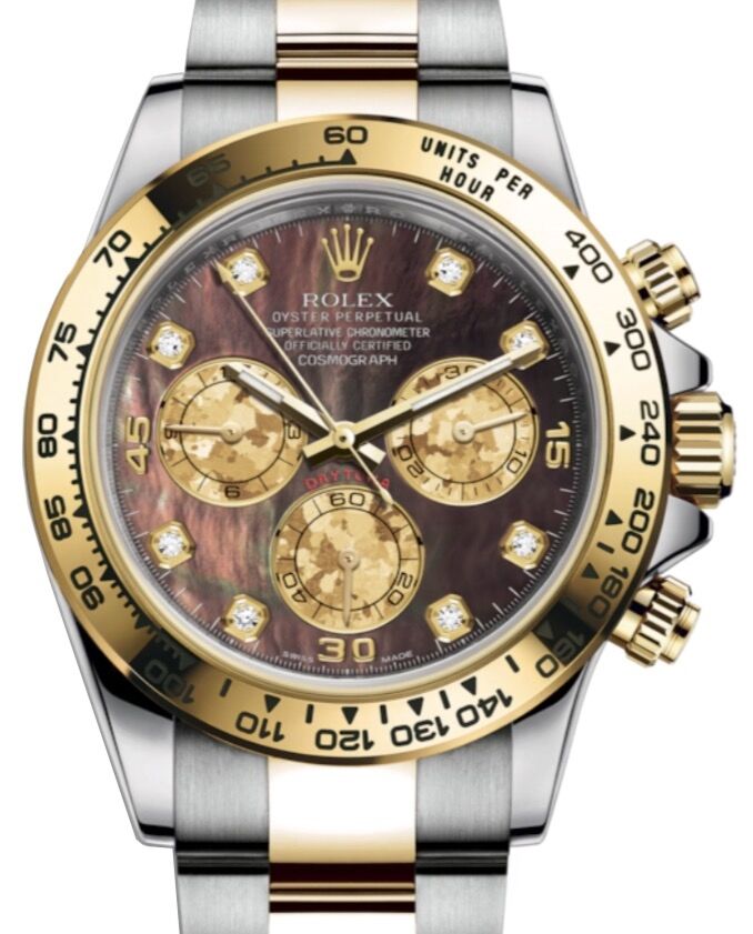 Rolex Cosmograph Daytona 40 mm 116503DMOP Steel/Yellow Gold Luminous