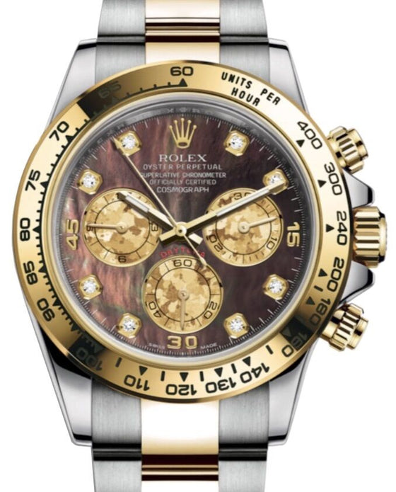 Rolex Cosmograph Daytona 40 mm 116503DMOP Steel/Yellow Gold Luminous