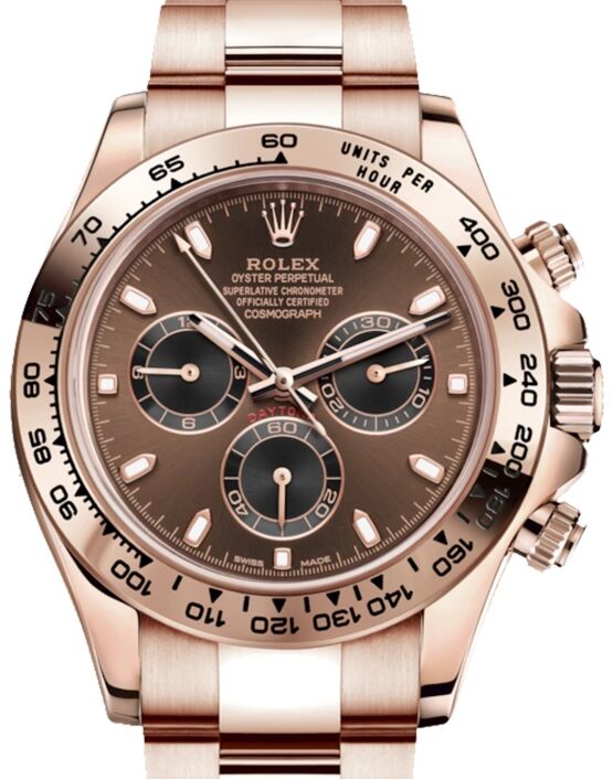 Rolex Cosmograph Daytona 40 mm 116505CSO1 Rose Gold Luminous