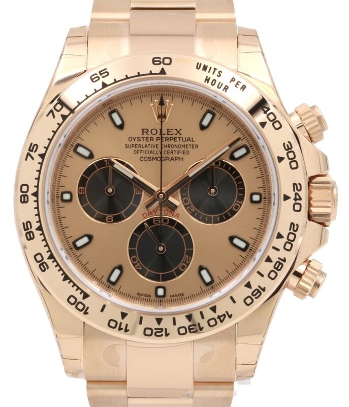 Rolex Cosmograph Daytona 40 mm 116505PB1 Rose Gold Luminous