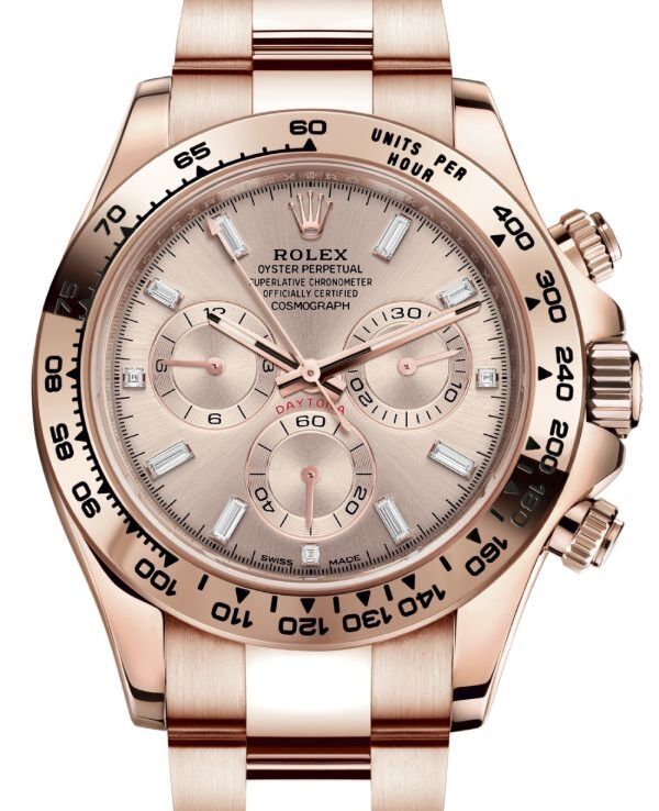 Rolex Cosmograph Daytona 40 mm 116505SUNDBO Rose Gold Luminous