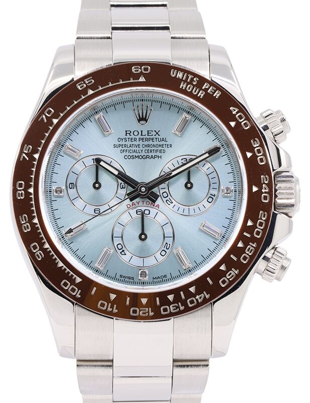 Rolex Cosmograph Daytona 40 mm 116506B3 Platinum Luminous