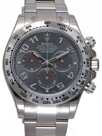 Rolex Cosmograph Daytona 40 mm 116509GRY White Gold Luminous