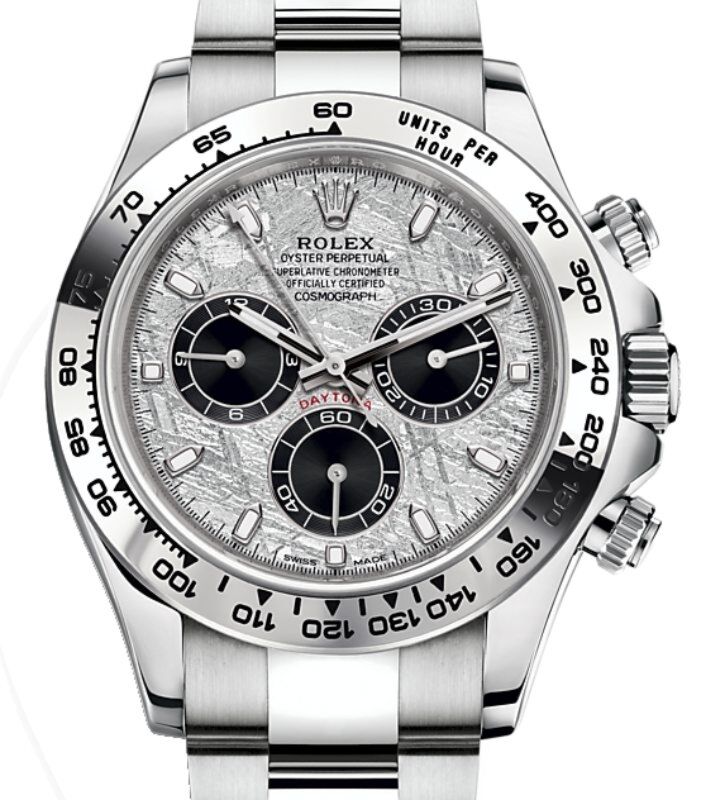 Rolex Cosmograph Daytona 40 mm 116509MBR White Gold Luminous