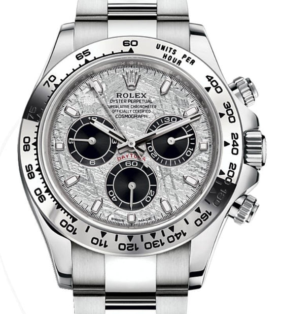 Rolex Cosmograph Daytona 40 mm 116509MBR White Gold Luminous