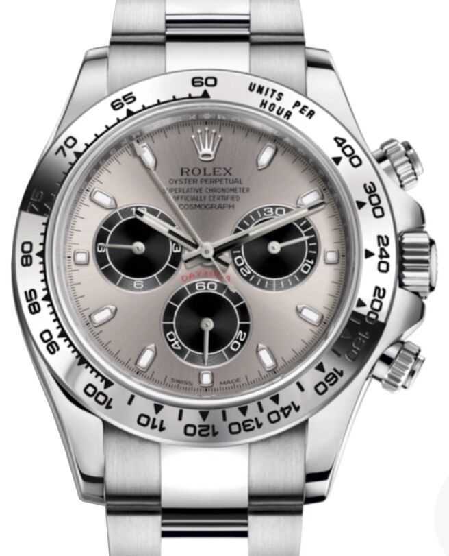 Rolex Cosmograph Daytona 40 mm 116509SSO White Gold Luminous
