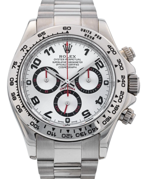 Rolex Cosmograph Daytona 40 mm 116509WHT1 White Gold Luminous