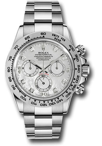Rolex Cosmograph Daytona 40 mm 116509MOPDO White Gold Luminous