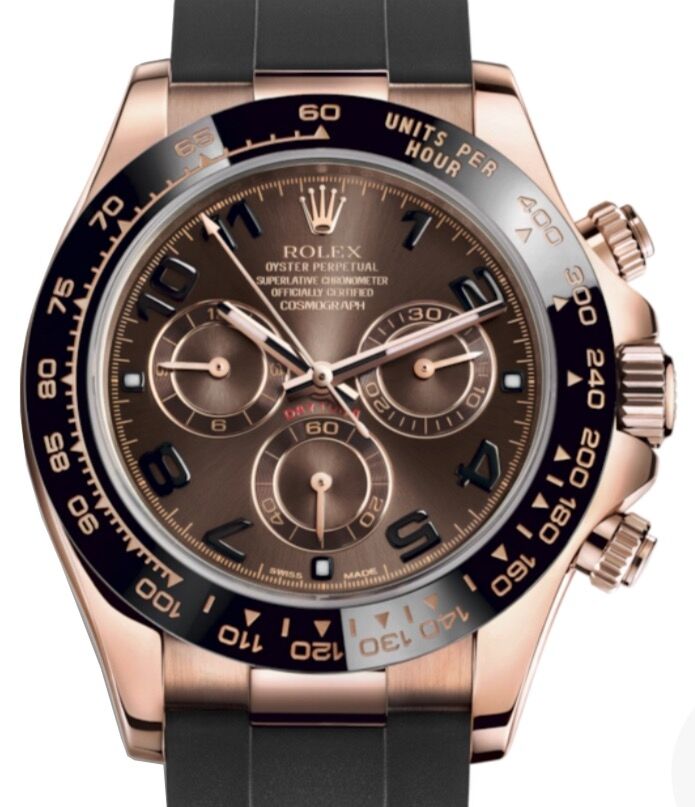 Rolex Cosmograph Daytona 40 mm 116515LNCAOF Rose Gold Luminous