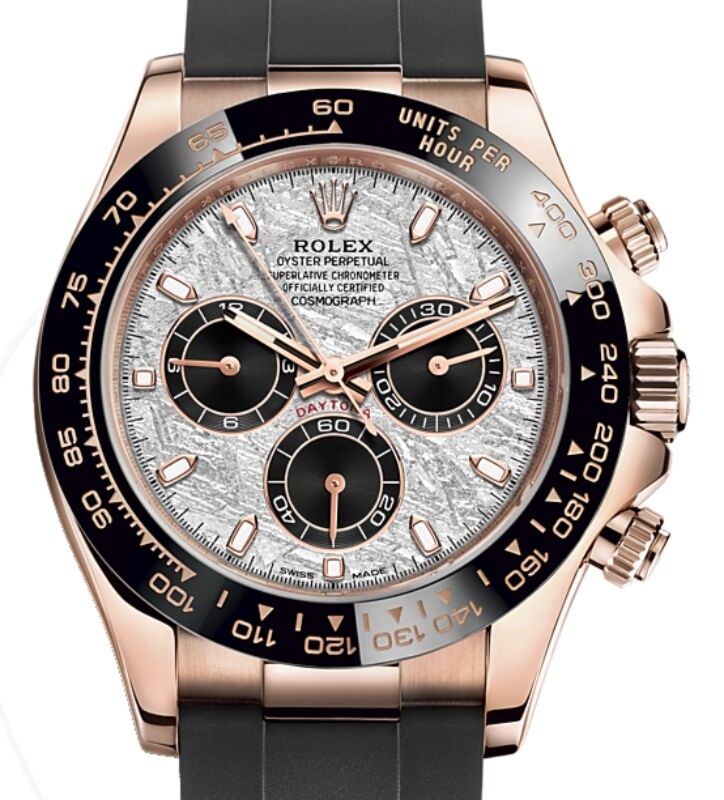 Rolex Cosmograph Daytona 40 mm 116515LNMBR Rose Gold Luminous